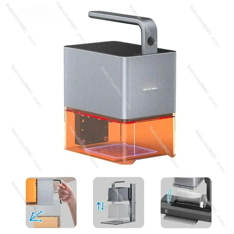 Portable 60W Laser Engraver Machine WAINLUX Z4, Mini Handheld Engraving Cutter Tool with Protective Goggles for DIY Home Use
Portable 60W Laser Engraver Machine WAINLUX Z4, Mini Handheld Engraving Cutter Tool with Protective Goggles for DIY Home Use