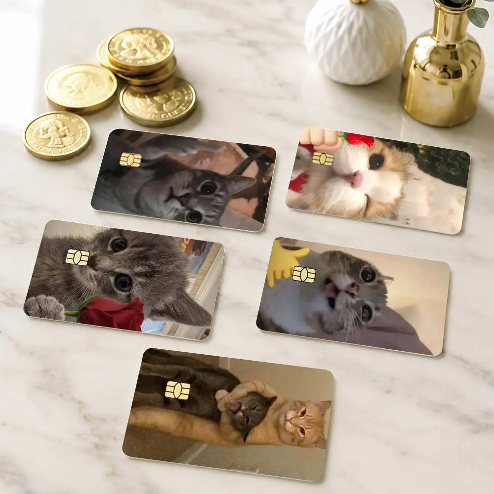 F-Funny cat memes Credit Card HD Stickers Small Chip Waterproof Sticker Game Card Decal Gift
F-Funny cat memes Credit Card HD Stickers Small Chip Waterproof Sticker Game Card Decal Gift
