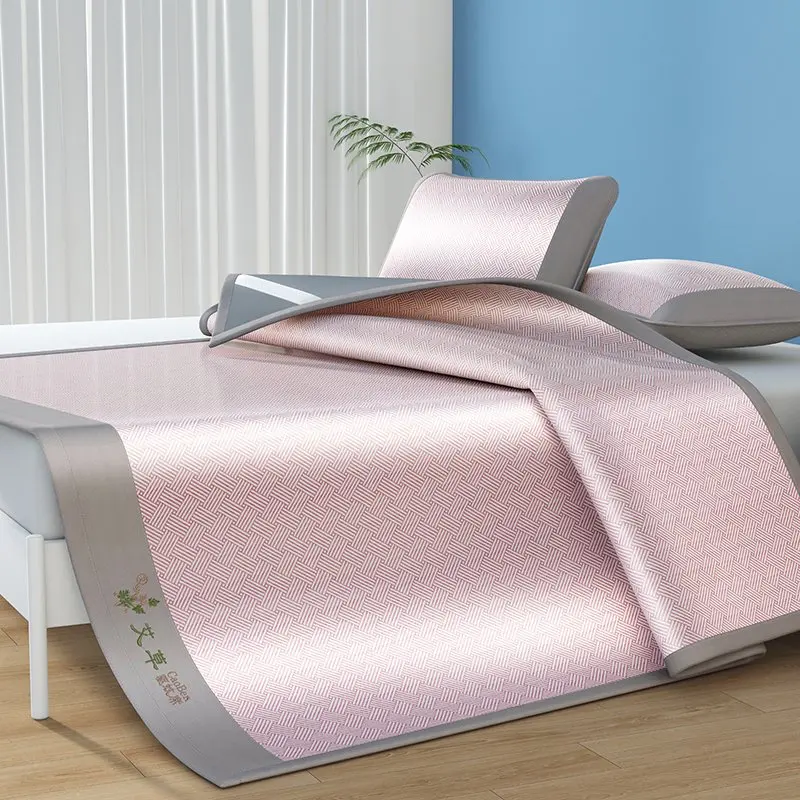 New 2025 Summer Ice Vine Mat Ice Silk Cooling Bed Mat Mattr Soft Bamboo Mat Air Conditioner Waable Modern Bedding Acc...
New 2025 Summer Ice Vine Mat Ice Silk Cooling Bed Mat Mattr Soft Bamboo Mat Air Conditioner Waable Modern Bedding Acc...