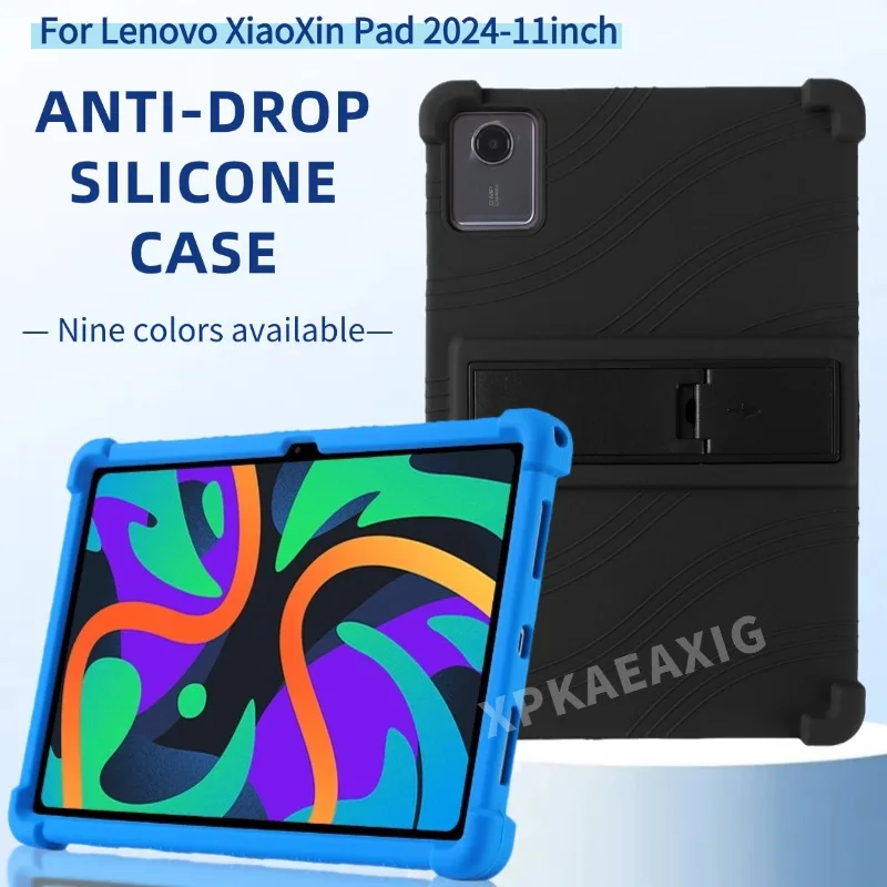 For Lenovo XiaoXin Pad 2024 TB-331FC Tablets drop resistant silicone protective case Adjustable stand Shell
For Lenovo XiaoXin Pad 2024 TB-331FC Tablets drop resistant silicone protective case Adjustable stand Shell