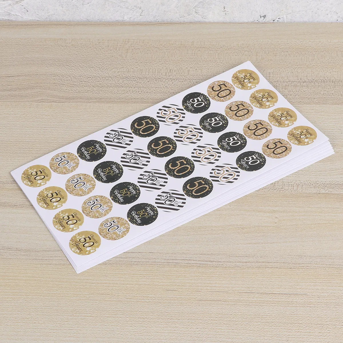 432Pcs Birthday Sticker Round Sealing Stickers 50Th Birthday Elements Decorative Stickers for Gift Bags Party Bag Sticker
432Pcs Birthday Sticker Round Sealing Stickers 50Th Birthday Elements Decorative Stickers for Gift Bags Party Bag Sticker