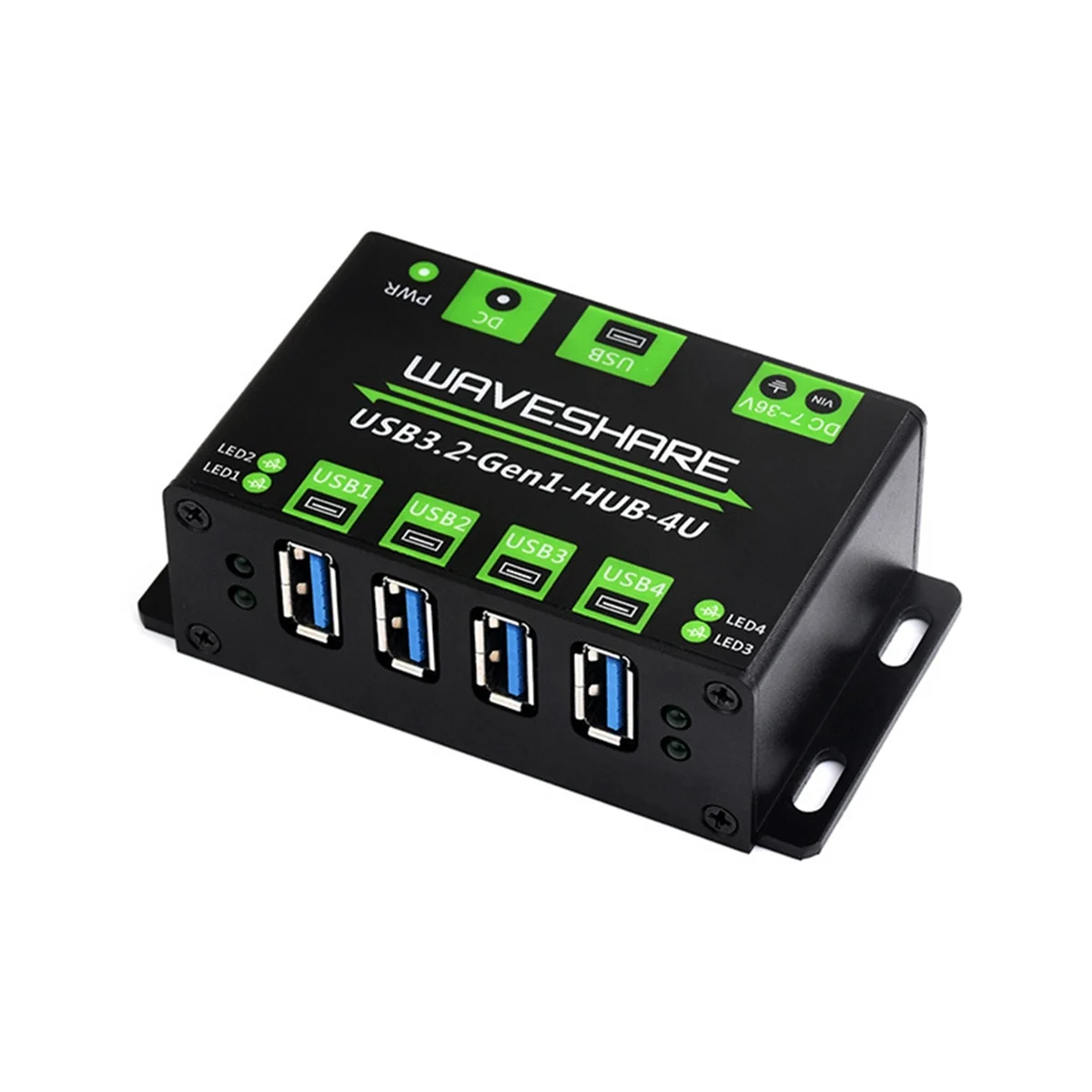 USB3.2 HUB 4U Расширенный 4-полосный USB 3.2Gen 1 интерфейс 5 Гбит/с промышленный класс HUB адаптер совместимый с MacOS
USB3.2 HUB 4U Расширенный 4-полосный USB 3.2Gen 1 интерфейс 5 Гбит/с промышленный класс HUB адаптер совместимый с MacOS