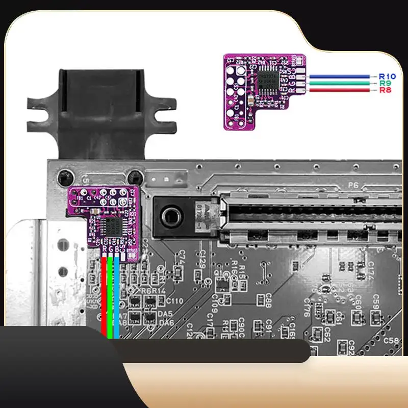 Комплект N64 RGB MOD для консолей N64 NTSC Чип модуля RGB для Nintendo 64 Модифицированный модуль вывода RGB NTSC Простая установка-T44C
Комплект N64 RGB MOD для консолей N64 NTSC Чип модуля RGB для Nintendo 64 Модифицированный модуль вывода RGB NTSC Простая установка-T44C