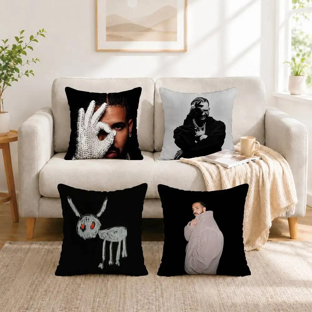 Rapper D-Drake Square Double-Sided printed Pillow Case Bedroom Bedside Pillow Sofa Cushion Cover Gift
Rapper D-Drake Square Double-Sided printed Pillow Case Bedroom Bedside Pillow Sofa Cushion Cover Gift