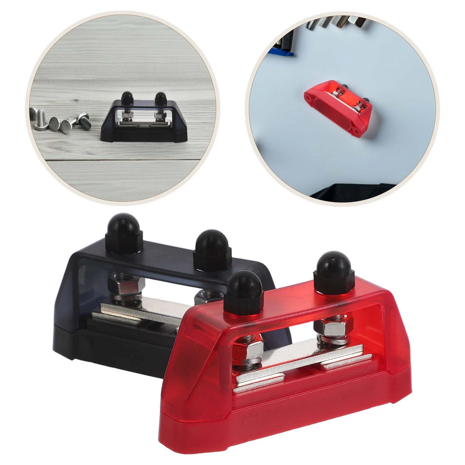 1Pair Power Terminal Block Covered M6 Junction Post Car Rv Marine Yacht Electrical Wire Connectors Car Cable Connectors
1Pair Power Terminal Block Covered M6 Junction Post Car Rv Marine Yacht Electrical Wire Connectors Car Cable Connectors