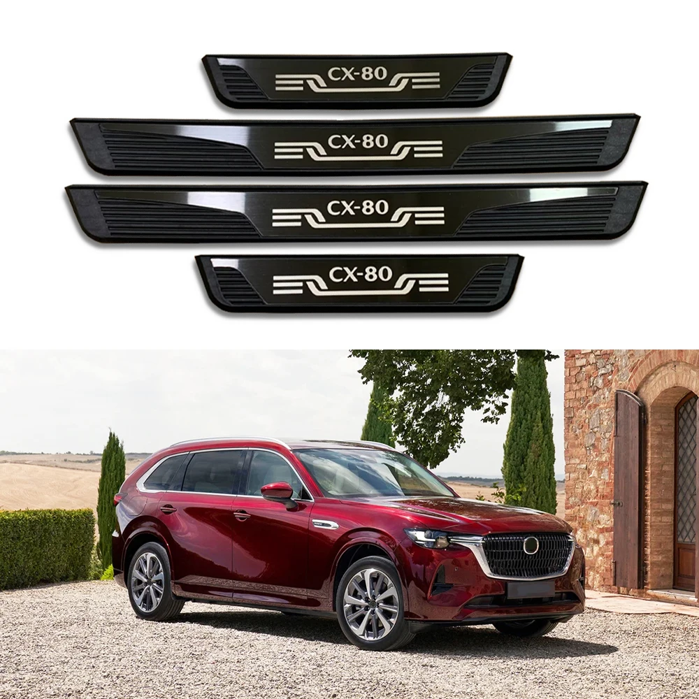 Threshold Pedal For Mazda CX-80 Cx80 CX80 Car Accessories Door Sill Cover Trim Protector Exterior Styling Stickers 2024 2025
Threshold Pedal For Mazda CX-80 Cx80 CX80 Car Accessories Door Sill Cover Trim Protector Exterior Styling Stickers 2024 2025