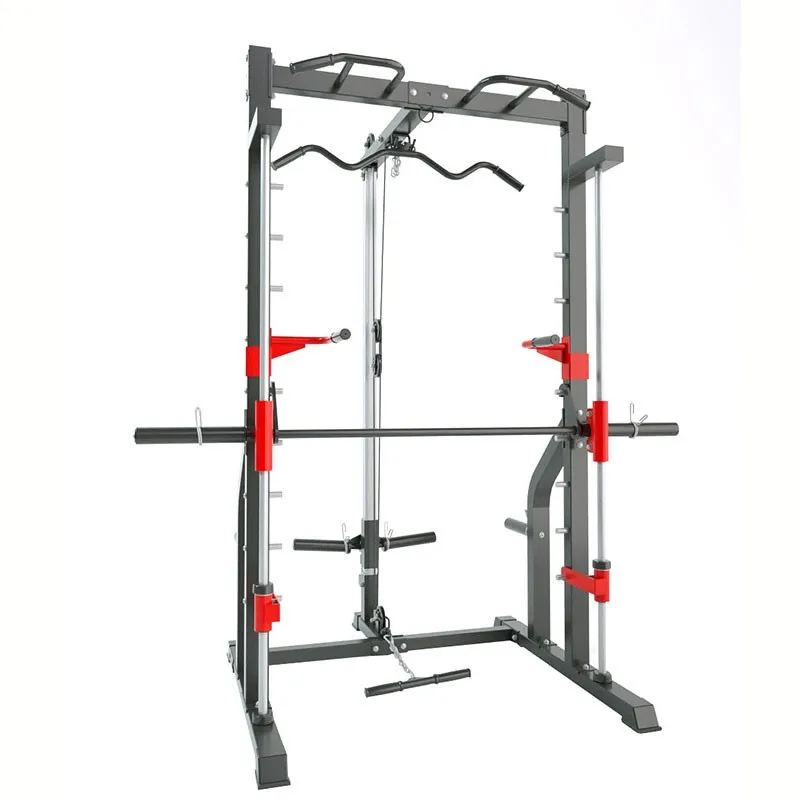 Commercial Gym Equipment Multi Functional Good Quality All in One Smith Machine
Commercial Gym Equipment Multi Functional Good Quality All in One Smith Machine