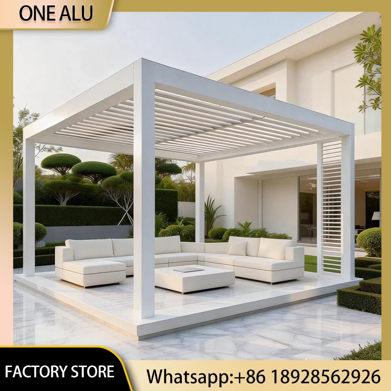 Premium Aluminum Gazebo with Fluorocarbon Powder Coating Waterproof Eco-Friendly Pavilion for Garden
Premium Aluminum Gazebo with Fluorocarbon Powder Coating Waterproof Eco-Friendly Pavilion for Garden