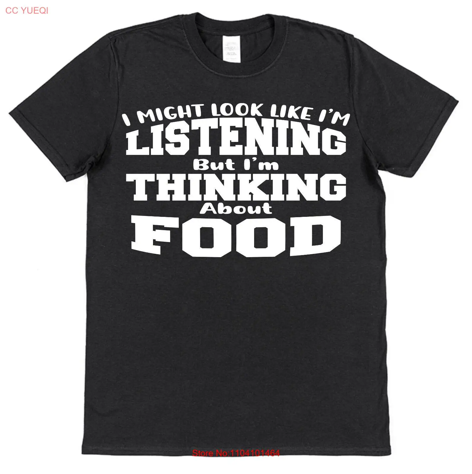 Not Listening Thinking Food T-shirt for Chef Cook Unisex Food Lover Gift Idea
Not Listening Thinking Food T-shirt for Chef Cook Unisex Food Lover Gift Idea