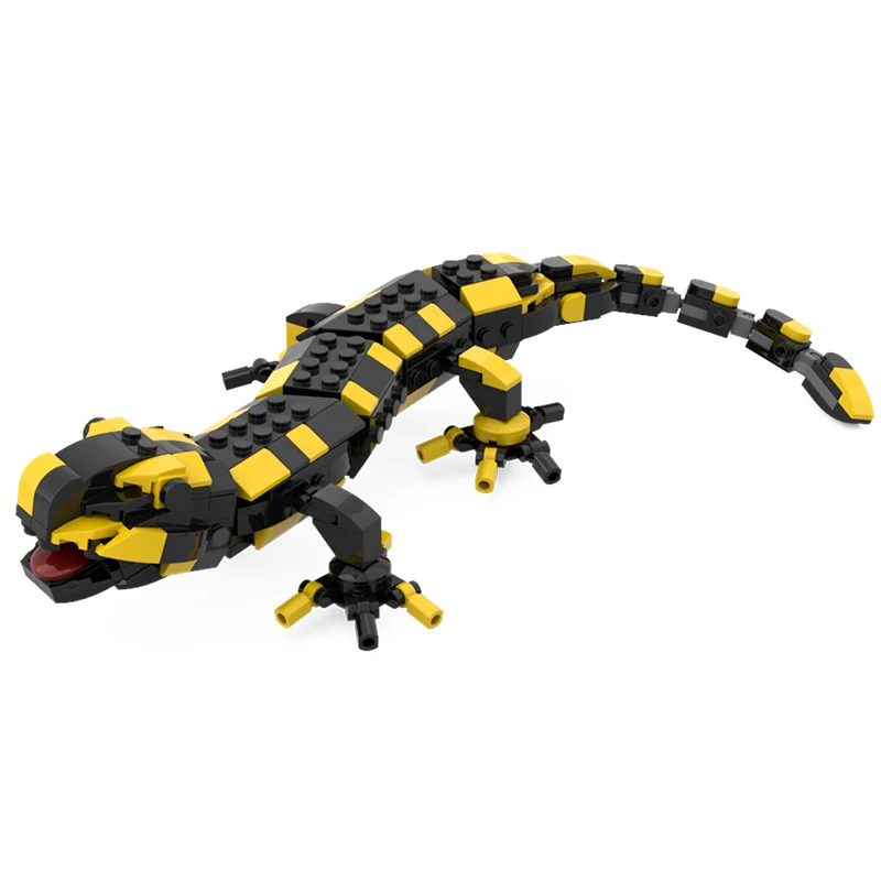 Набор строительных блоков MOC Fire Salamander, популярный цвет рептилий, идея маленького динозавра, кирпичи с животными, игрушки для детей, подарки для детей
Набор строительных блоков MOC Fire Salamander, популярный цвет рептилий, идея маленького динозавра, кирпичи с животными, игрушки для детей, подарки для детей