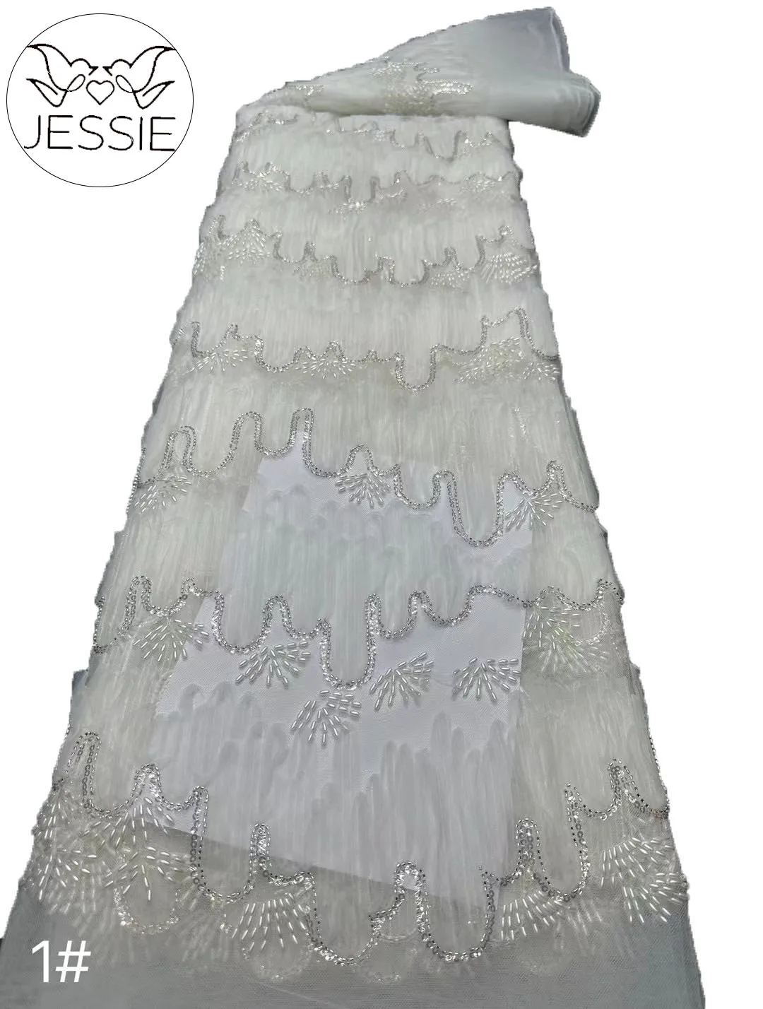 Hot Sale Africa Artistic Design Super Top Quality Handmade Net Lace With Beads Sequins For 5yards Party Evening Women Dress
Hot Sale Africa Artistic Design Super Top Quality Handmade Net Lace With Beads Sequins For 5yards Party Evening Women Dress
