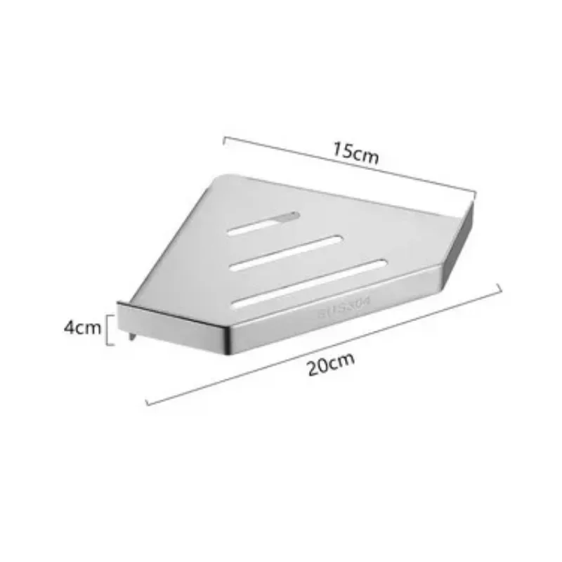 304 Stainless Steel Wall Corner Single Storage Shelf Bathroom Holder Rack Triangular Silver Matte Black Gold
304 Stainless Steel Wall Corner Single Storage Shelf Bathroom Holder Rack Triangular Silver Matte Black Gold