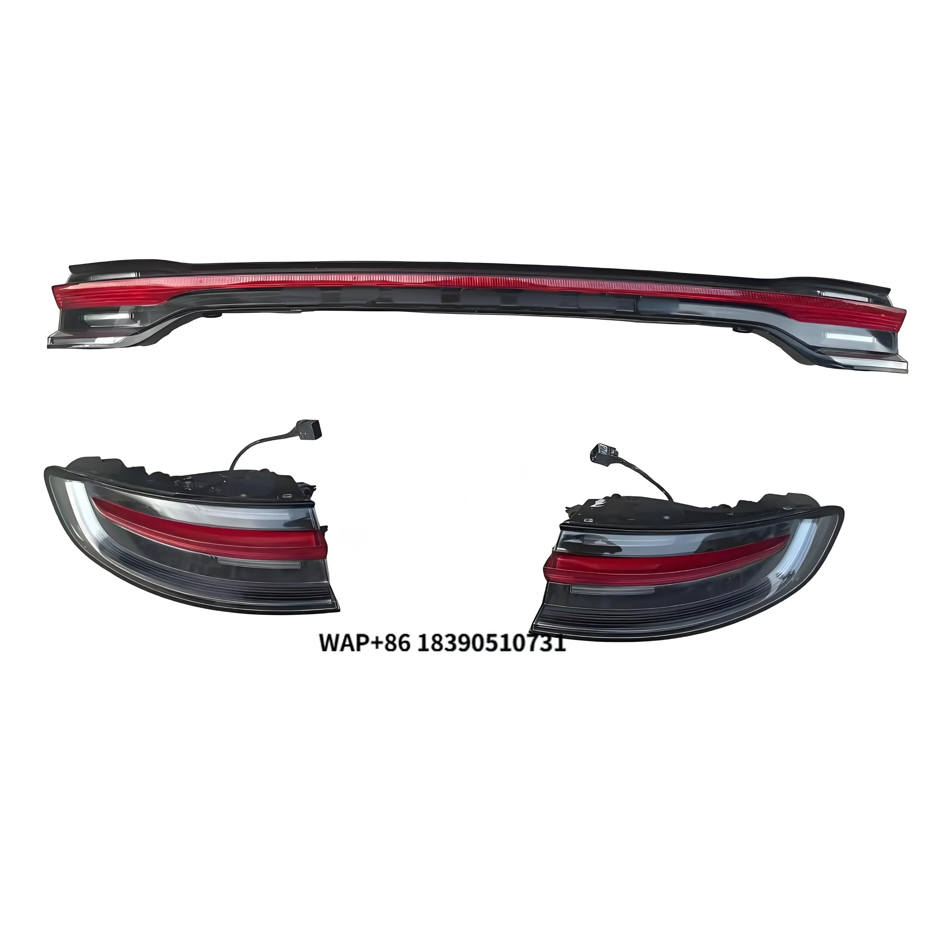 For Macan Rear Taillight LED Tail Cover Housing Transparent Red Lens, for Left and Right Turn signal Lights / Set of 3
For Macan Rear Taillight LED Tail Cover Housing Transparent Red Lens, for Left and Right Turn signal Lights / Set of 3