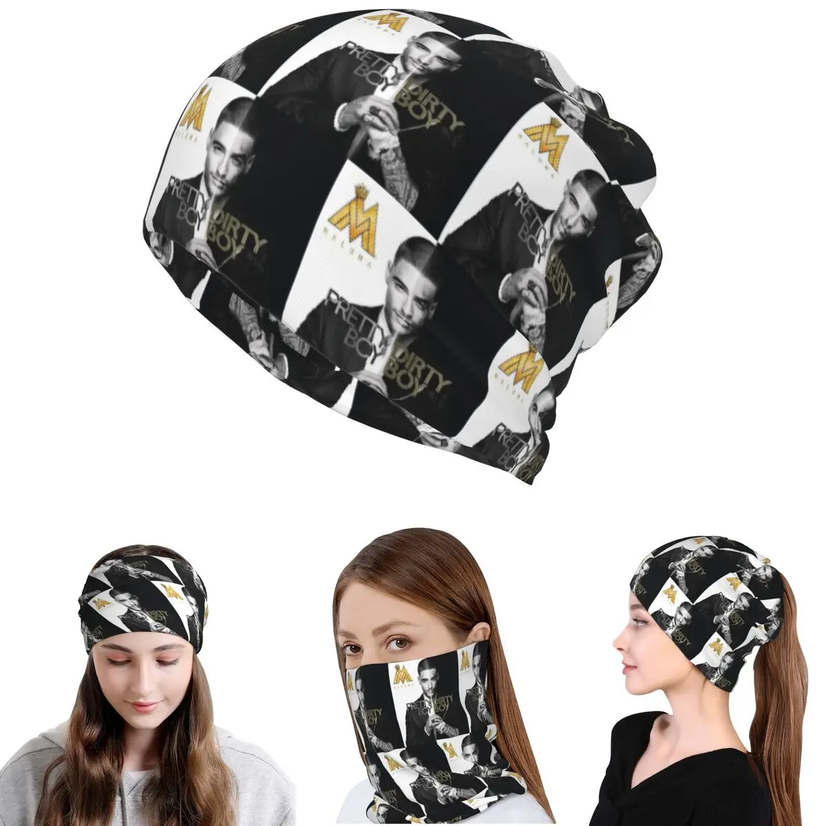 Maluma Tour Bandana Neck Cover Face Scarf Multifunction Face Mask Beanies Hat Unisex Adult Washable
Maluma Tour Bandana Neck Cover Face Scarf Multifunction Face Mask Beanies Hat Unisex Adult Washable