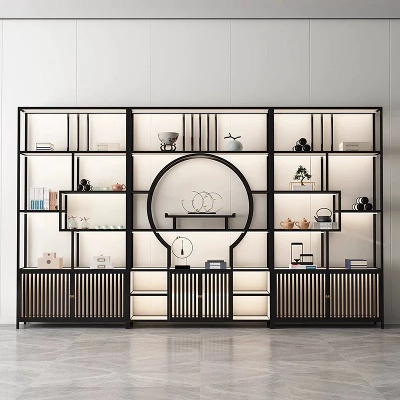 New Chinese-style shelf Bogu shelf Duobao Pavilion tea room bookshelf decoration with ornament floor-to-ceiling multi-layer disp
New Chinese-style shelf Bogu shelf Duobao Pavilion tea room bookshelf decoration with ornament floor-to-ceiling multi-layer disp