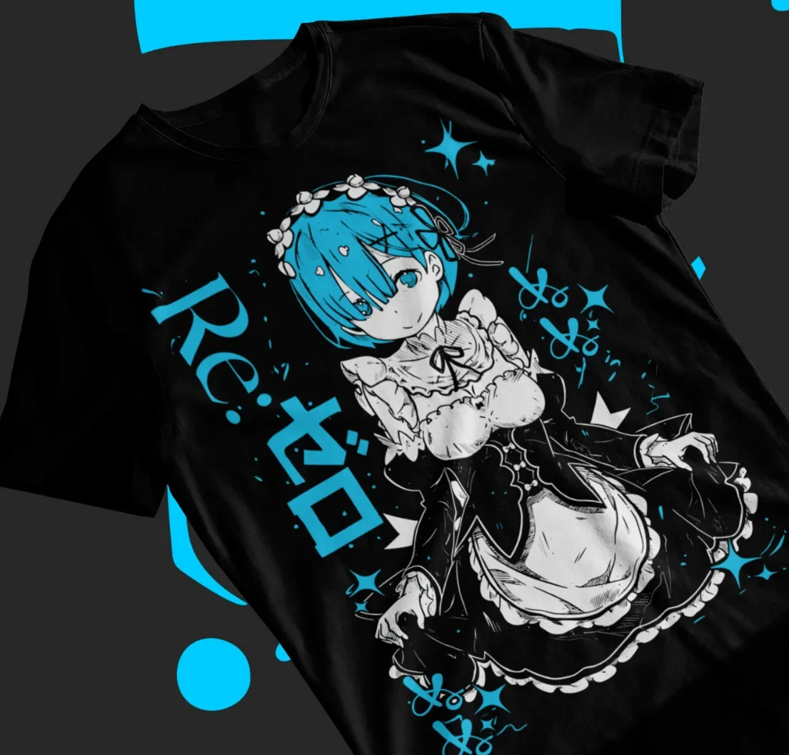 Rem Re Zero T-Shirt,Cute Re Zero Ram,Subaru,Japanese,Manga Graphic Soft Tee
Rem Re Zero T-Shirt,Cute Re Zero Ram,Subaru,Japanese,Manga Graphic Soft Tee