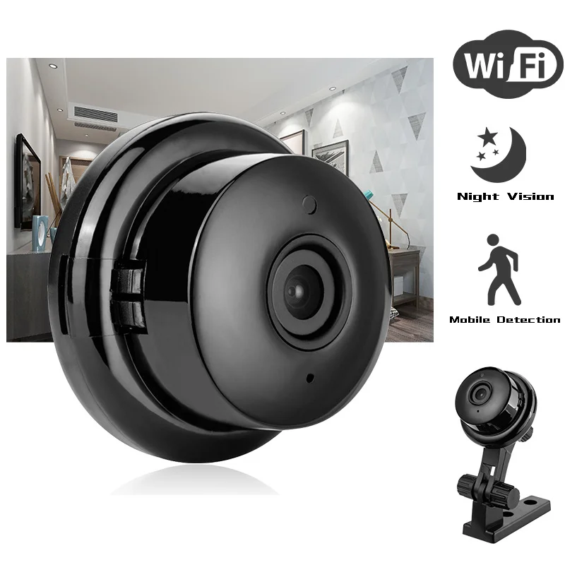 WiFi Security Camera 1080P HD, IR Night Vision, Motion Detection Alert, AP Hotspot Remote View, TF Card Storage, Easy 3-Step Set
WiFi Security Camera 1080P HD, IR Night Vision, Motion Detection Alert, AP Hotspot Remote View, TF Card Storage, Easy 3-Step Set