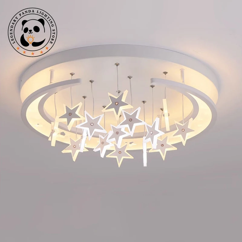 Modern Cartoon Ceiling Lights Originality Stars Lampshade Led Colorful Lamp Children's Room Bedroom Study Art Decoration Fixture
Modern Cartoon Ceiling Lights Originality Stars Lampshade Led Colorful Lamp Children's Room Bedroom Study Art Decoration Fixture