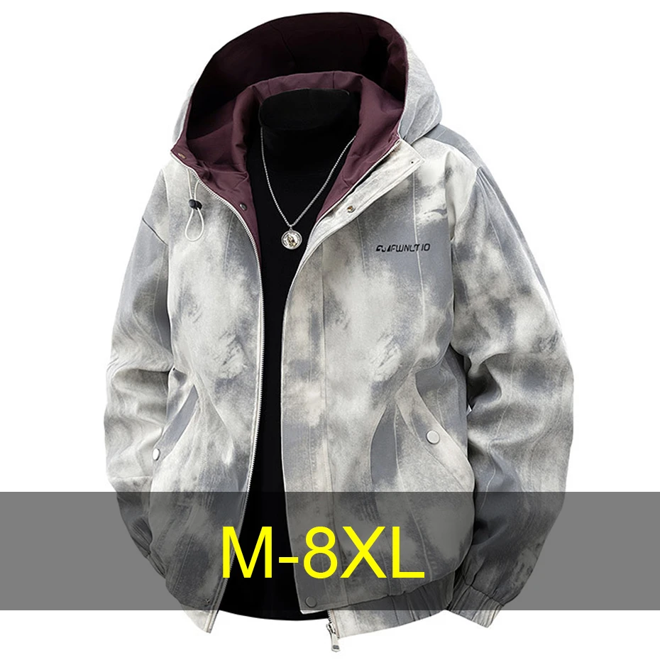 Vintage Tie-dye Jacket Coat Men 8XL Plus Size Jacket Fashion Casual Tie-dye Coats Male Spring Autumn Outerwear Big Size 8XL
Vintage Tie-dye Jacket Coat Men 8XL Plus Size Jacket Fashion Casual Tie-dye Coats Male Spring Autumn Outerwear Big Size 8XL
