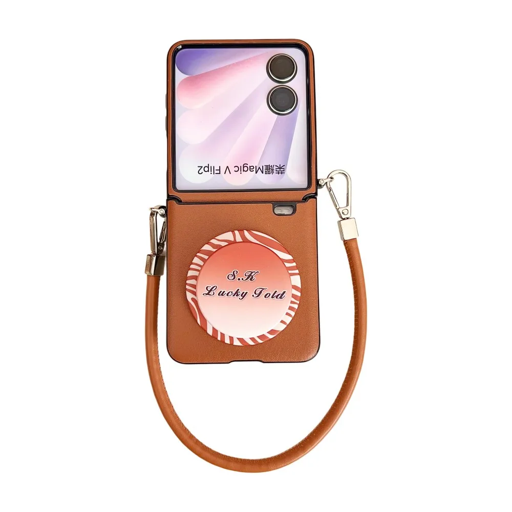 Solid Color Phone Case For Honor Magic V Flip 2 Flip2 MagSafe Magnetic PC Hard Shell Protective Hand Strap Back Cover
Solid Color Phone Case For Honor Magic V Flip 2 Flip2 MagSafe Magnetic PC Hard Shell Protective Hand Strap Back Cover