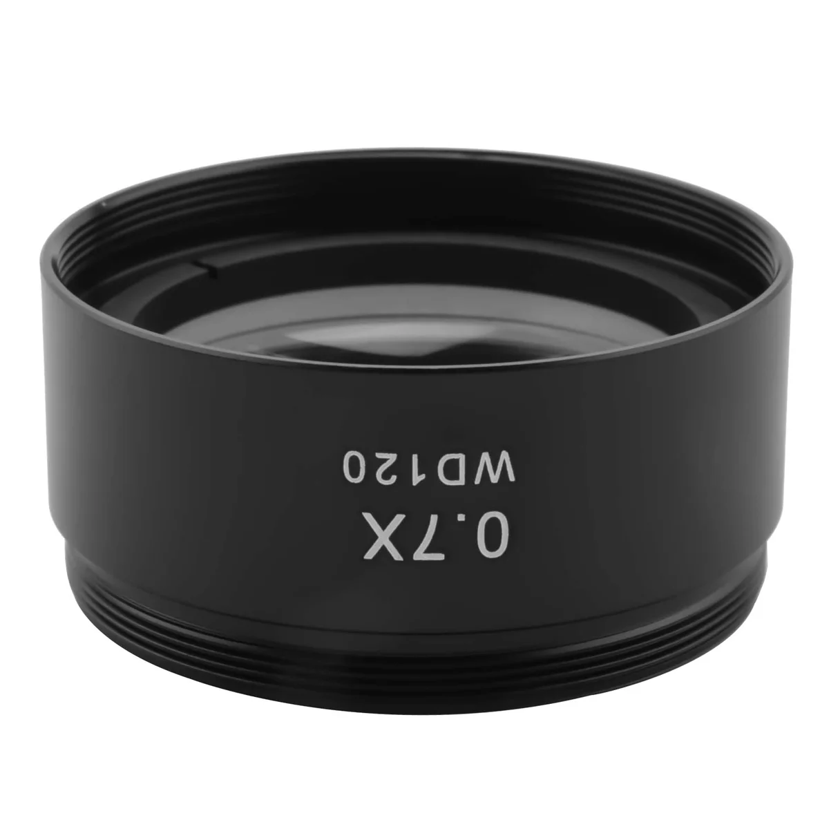 A93Z WD120 0.7X Trinocular Stereo Microscope Auxiliary Objective Lens Barlow Lens 48mm Thread
A93Z WD120 0.7X Trinocular Stereo Microscope Auxiliary Objective Lens Barlow Lens 48mm Thread