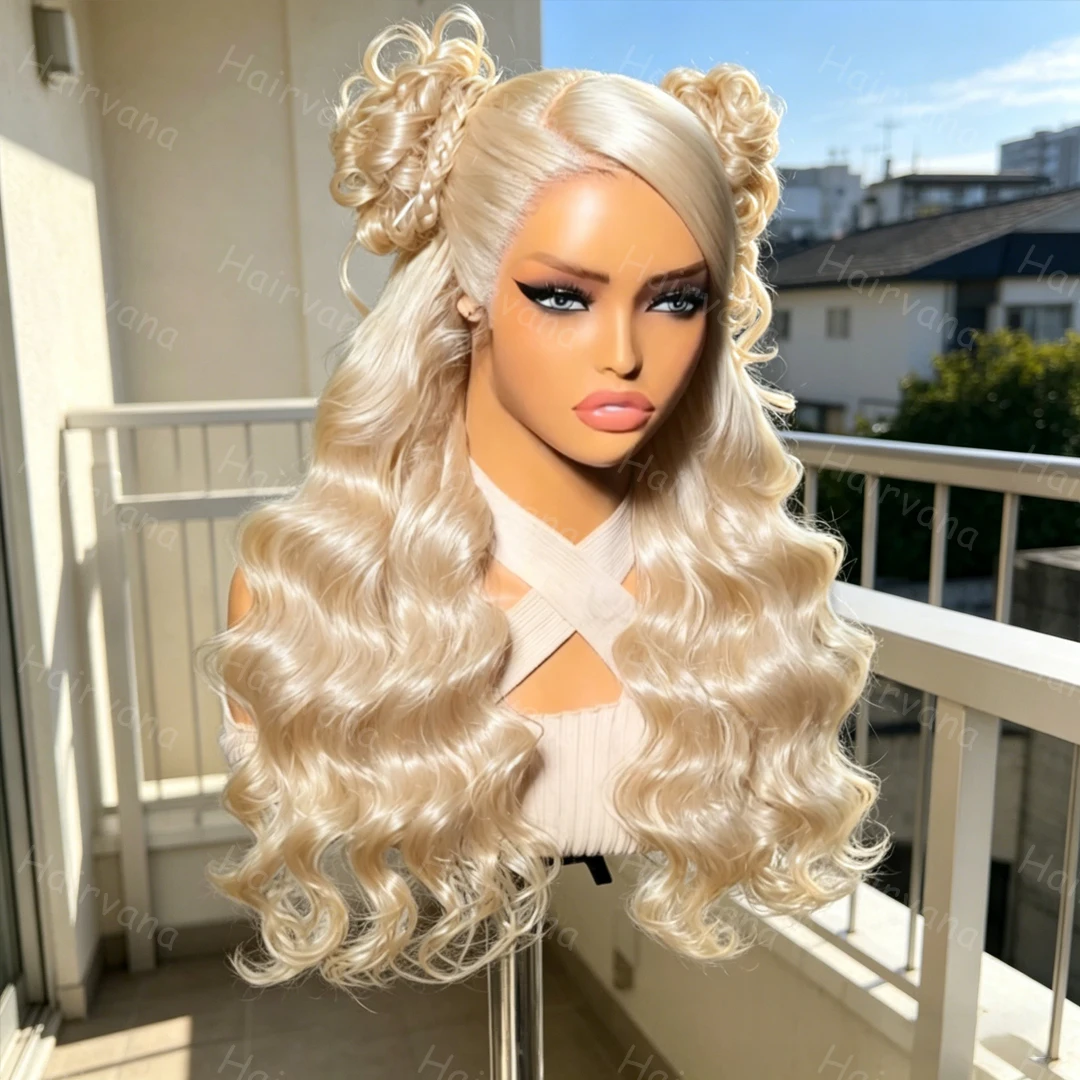 613 Honey Blonde Body Wave Human Hair Wig 13x6 HD Lace Front Human Hair Wigs 30 Inch Lace Frontal Water Wave Wig Can Diy Color
613 Honey Blonde Body Wave Human Hair Wig 13x6 HD Lace Front Human Hair Wigs 30 Inch Lace Frontal Water Wave Wig Can Diy Color 