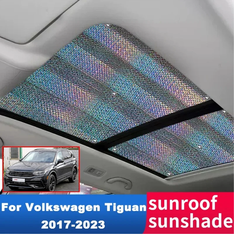 Sunroof Sunshade For Volkswagen VW Tiguan LWB Allspace MK2 2017-2023 2022 Roof Sunscreen Heat Insulation Cover Car Windscreen
Sunroof Sunshade For Volkswagen VW Tiguan LWB Allspace MK2 2017-2023 2022 Roof Sunscreen Heat Insulation Cover Car Windscreen