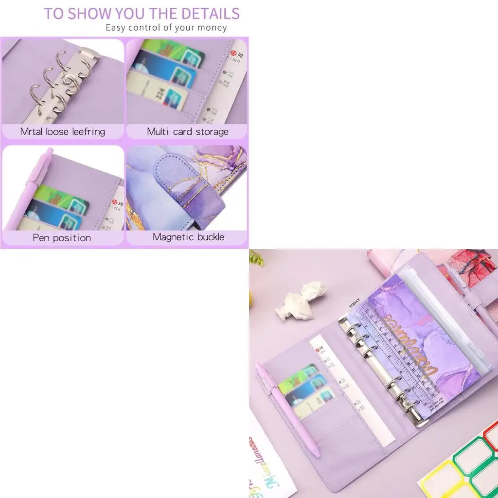 Конверты для наличных денег формата А6 для составления бюджета Папка для бюджетных листов с прозрачной сумкой для бюджетных Sti
Конверты для наличных денег формата А6 для составления бюджета Папка для бюджетных листов с прозрачной сумкой для бюджетных Sti