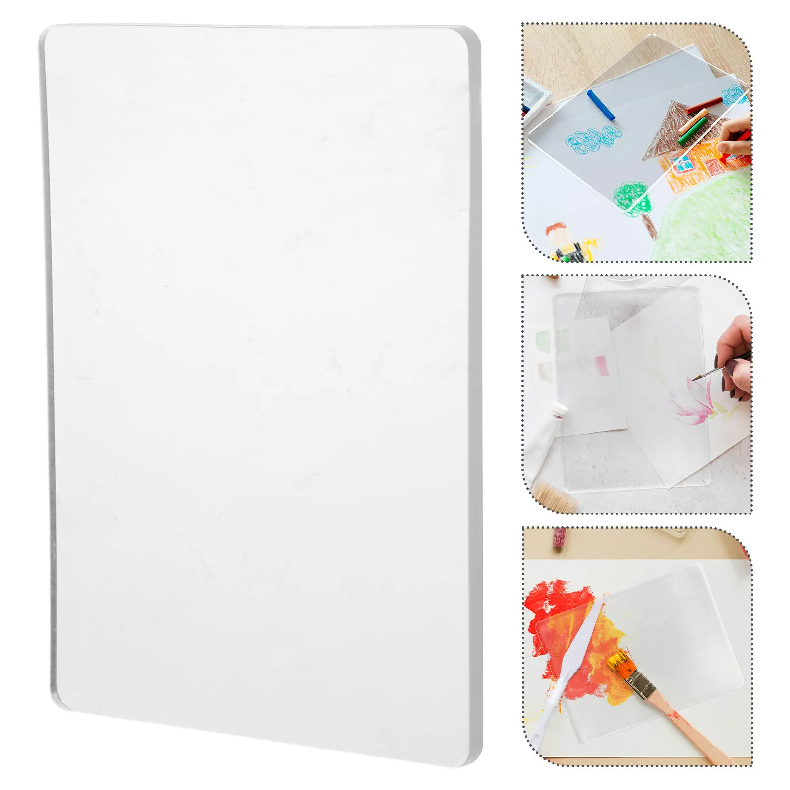 A5 Gel Printing Plate Kit Reusable Transparent Gel Plate for Printmaking Monoprinting Card Making Journaling Scrapbooking Arts
A5 Gel Printing Plate Kit Reusable Transparent Gel Plate for Printmaking Monoprinting Card Making Journaling Scrapbooking Arts