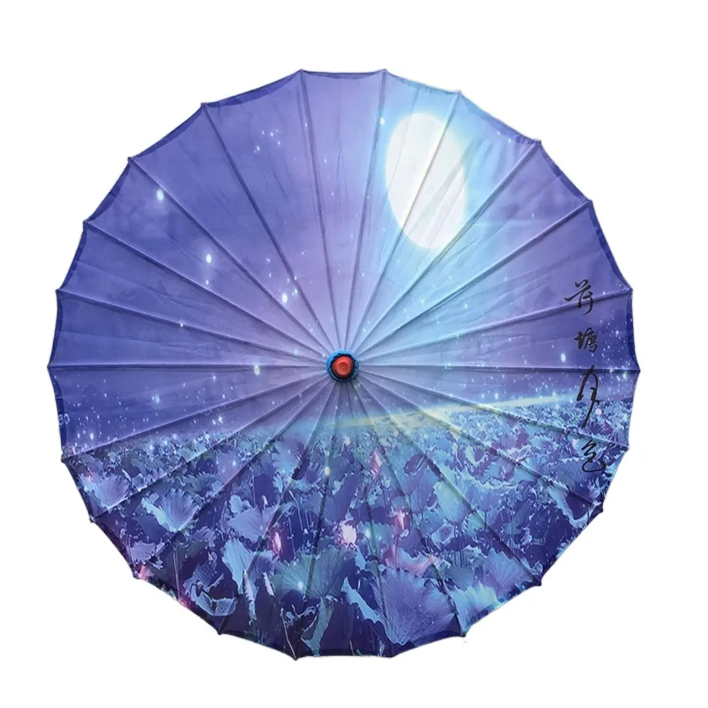 Classical Handmade Silk Cloth Women Umbrella Rain Proof Waterproof Chinese Oil Paper Umbrella Decorative Costume Parasol Party
Classical Handmade Silk Cloth Women Umbrella Rain Proof Waterproof Chinese Oil Paper Umbrella Decorative Costume Parasol Party