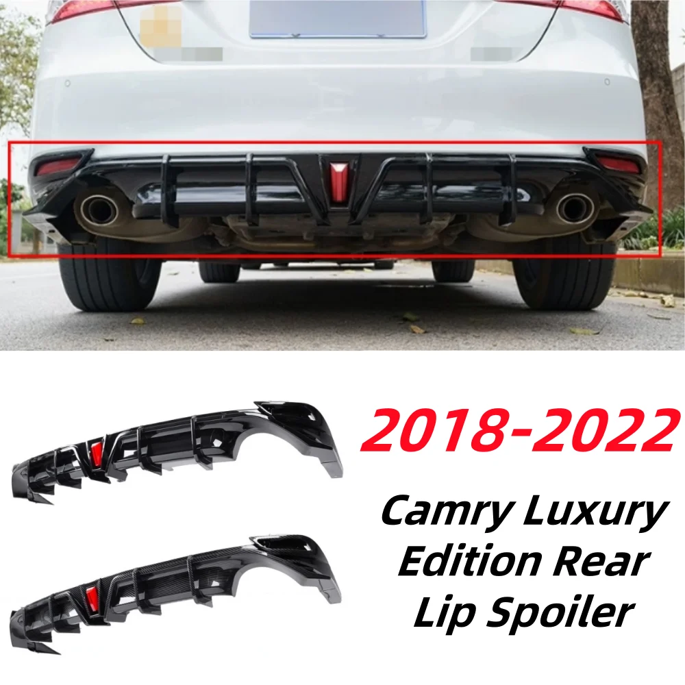 For Toyota Camry Luxury Edition 2018-2023 Car Rear Lip Bumper Spoiler
For Toyota Camry Luxury Edition 2018-2023 Car Rear Lip Bumper Spoiler