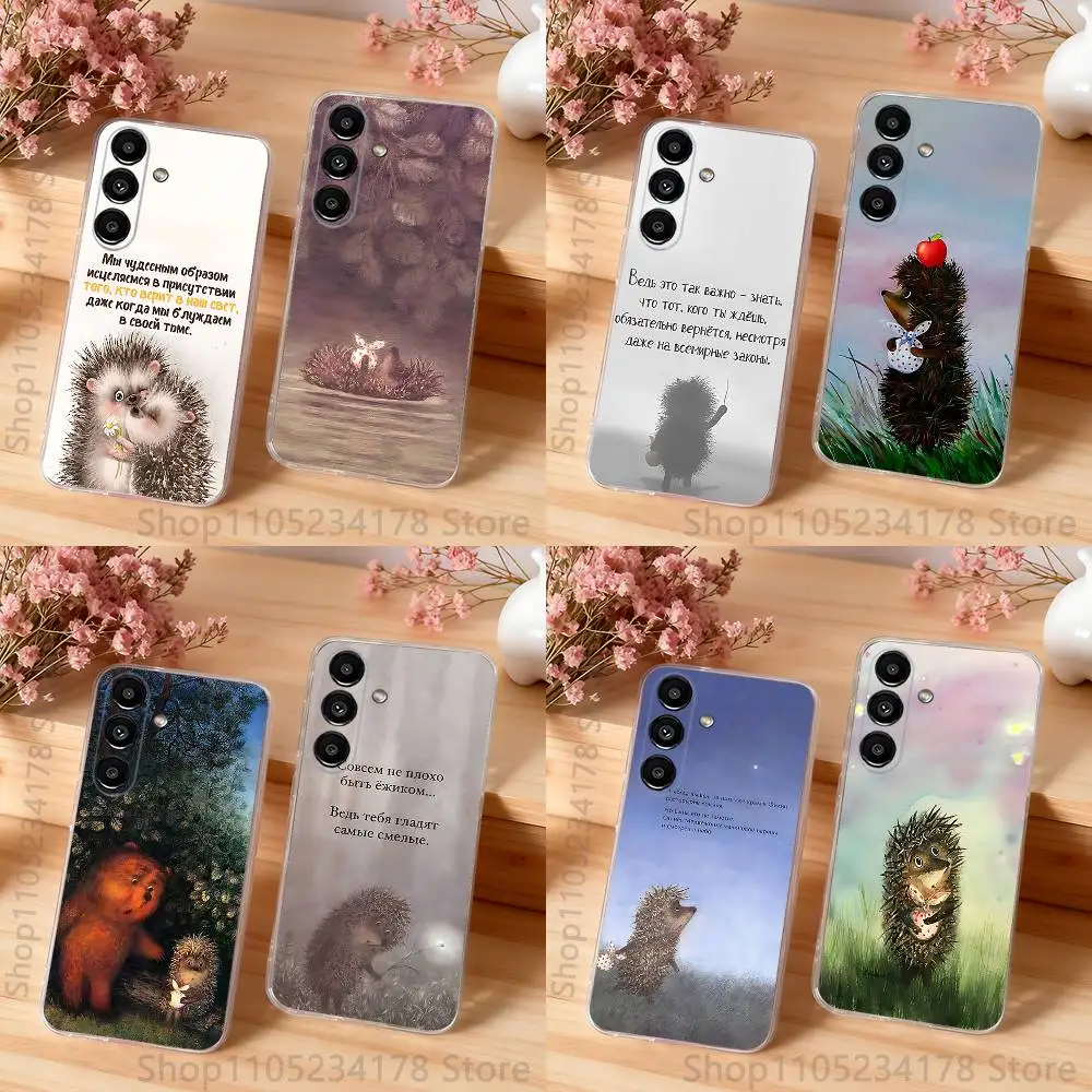 Phone Case For Samsung S24,S25,S30,S23,S21,S22,S20,S10,5G,FE,lite,PIus,Ultra Cute Hedgehog in the F-Fog Clear Transparent Cover
Phone Case For Samsung S24,S25,S30,S23,S21,S22,S20,S10,5G,FE,lite,PIus,Ultra Cute Hedgehog in the F-Fog Clear Transparent Cover