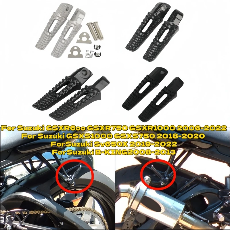 Motorcycle small foot pedal rear foot pedal B-KING for Suzuki GSXR600 750 1000 GSXR600 GSXR750 GSXR1000 2005-2022 SV650
Motorcycle small foot pedal rear foot pedal B-KING for Suzuki GSXR600 750 1000 GSXR600 GSXR750 GSXR1000 2005-2022 SV650