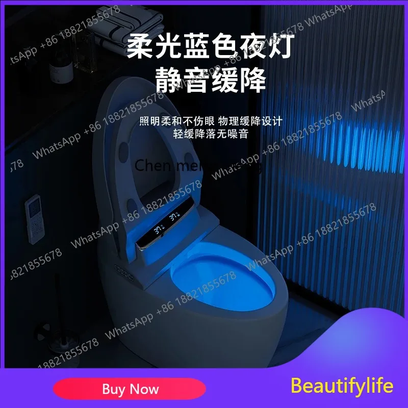 Умный унитаз Полностью автоматический индукционный унитаз Электрический поролоновый экран сиденья Без ограничения давления воды
Умный унитаз Полностью автоматический индукционный унитаз Электрический поролоновый экран сиденья Без ограничения давления воды