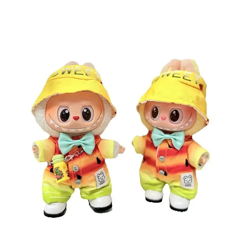 17cm Labubu 1-3 Gen Doll Outfits | Gradient Watermelon Outfit | Clothes for Labubu Pendants Accessories
17cm Labubu 1-3 Gen Doll Outfits | Gradient Watermelon Outfit | Clothes for Labubu Pendants Accessories