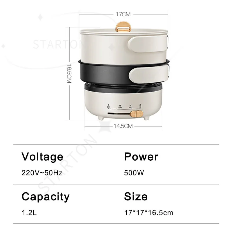 Cooking Pot Foldable Travel Split Hotpot Non-stick Frying Pan Soup Stew Skillet Boiler Rice Multicooker Food Steamer
Cooking Pot Foldable Travel Split Hotpot Non-stick Frying Pan Soup Stew Skillet Boiler Rice Multicooker Food Steamer