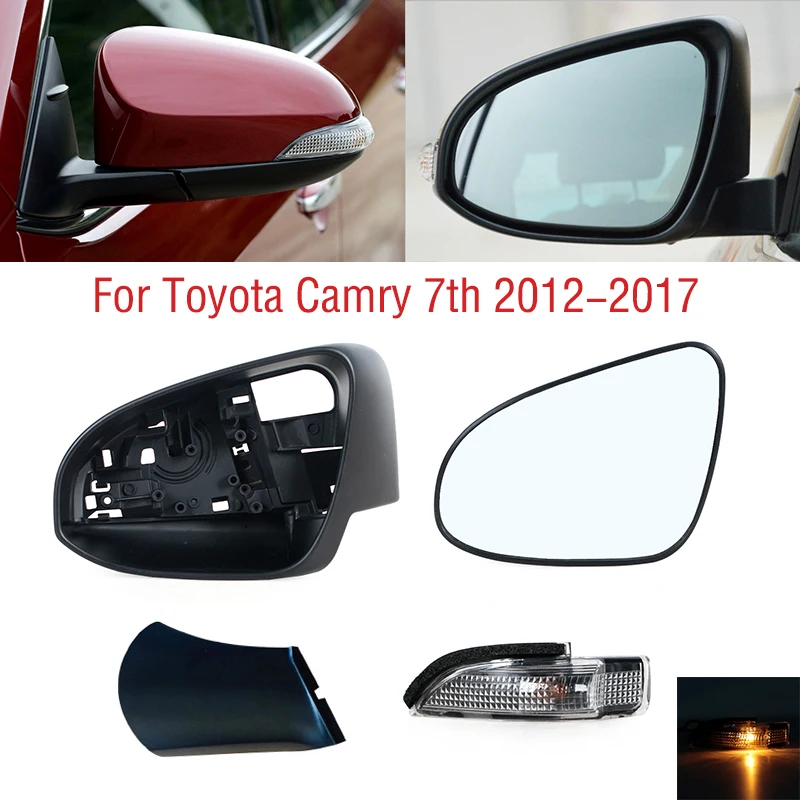 Боковое зеркало автомобиля, указатель поворота, лампа, линза, стекло, рамка зеркала заднего вида, нижняя крышка, крышка для Toyota Camry XV50 7th 2012-2017
Боковое зеркало автомобиля, указатель поворота, лампа, линза, стекло, рамка зеркала заднего вида, нижняя крышка, крышка для Toyota Camry XV50 7th 2012-2017