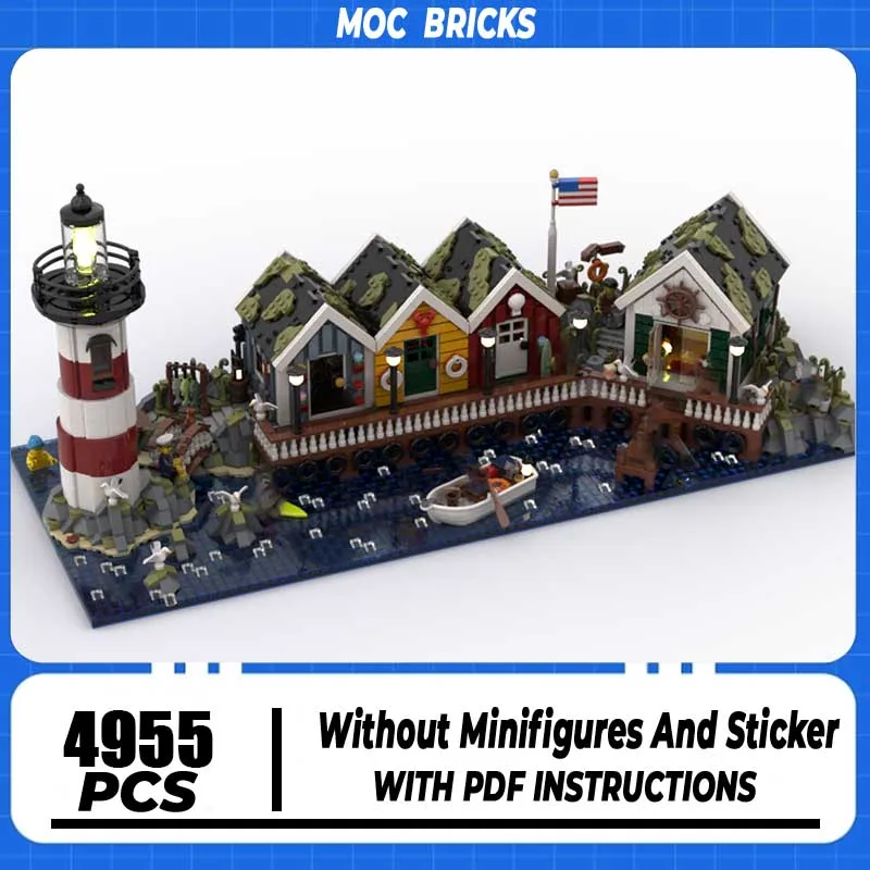 Городской вид на улицу Moc, строительные блоки, остров сокровищ, модель Stockade, технология, кирпичи, сделай сам, сборка, игрушки, подарки для заключения
Городской вид на улицу Moc, строительные блоки, остров сокровищ, модель Stockade, технология, кирпичи, сделай сам, сборка, игрушки, подарки для заключения