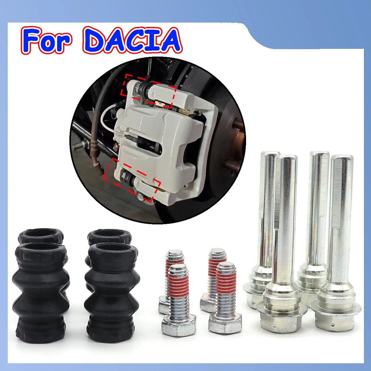 Brake Caliper Cylinder Slider Guide Pin Housing Bushing Boot Seal Kit For DACIA DOKKER KE DUSTER HM HS LODGY LOGAN EXPRESS FS
Brake Caliper Cylinder Slider Guide Pin Housing Bushing Boot Seal Kit For DACIA DOKKER KE DUSTER HM HS LODGY LOGAN EXPRESS FS
