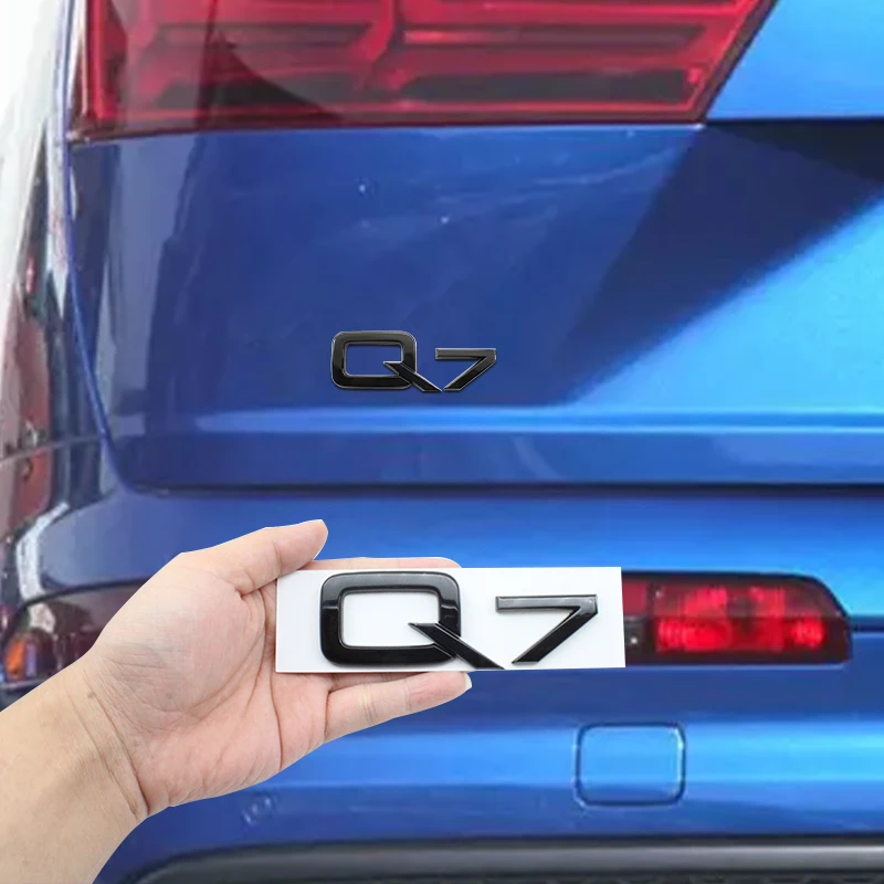 4Ring logo ABS Black Car Hood Front Grill Emblem Rear Trunk Badge Sticker 1P Q7 1P Quarrto 2P Sline For AUDI Q7 2016-2023
4Ring logo ABS Black Car Hood Front Grill Emblem Rear Trunk Badge Sticker 1P Q7 1P Quarrto 2P Sline For AUDI Q7 2016-2023