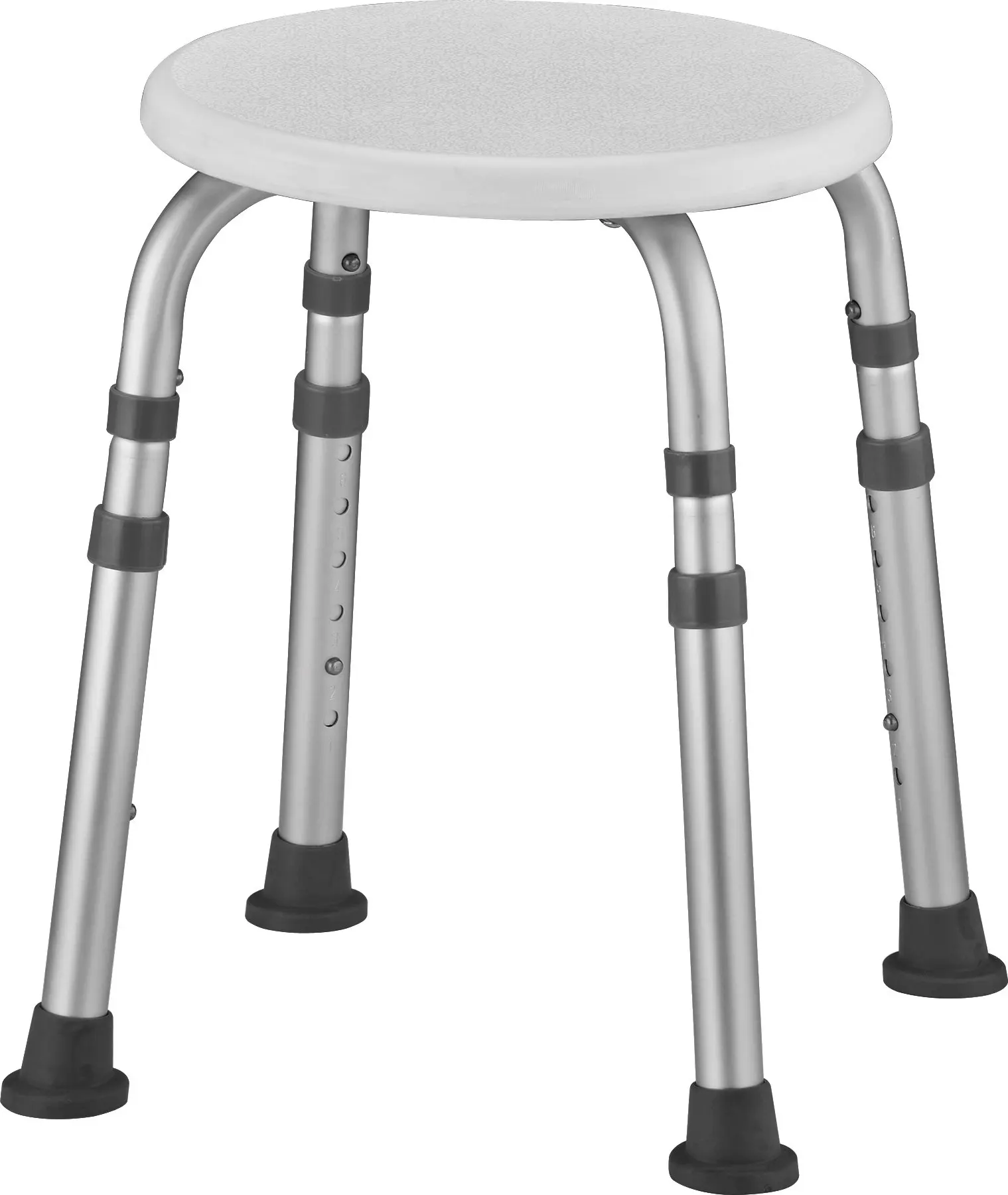 Adjustable Bath Stool For Shower With Non-Slip Feet White
Adjustable Bath Stool For Shower With Non-Slip Feet White