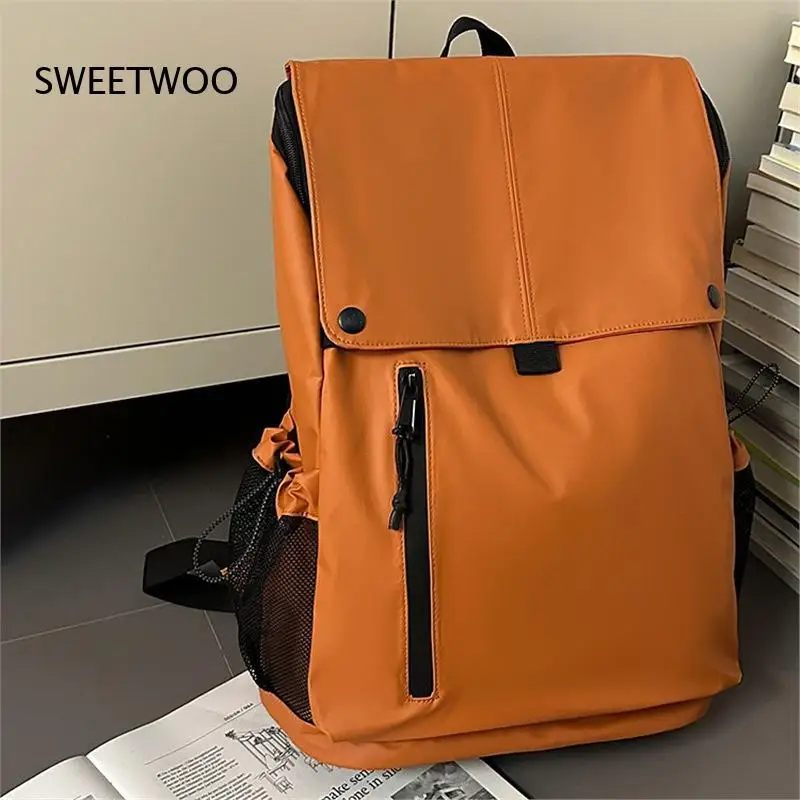 Men Women Ins-Solid-Tone Commute Lightweight College Student Schoolbag
Men Women Ins-Solid-Tone Commute Lightweight College Student Schoolbag