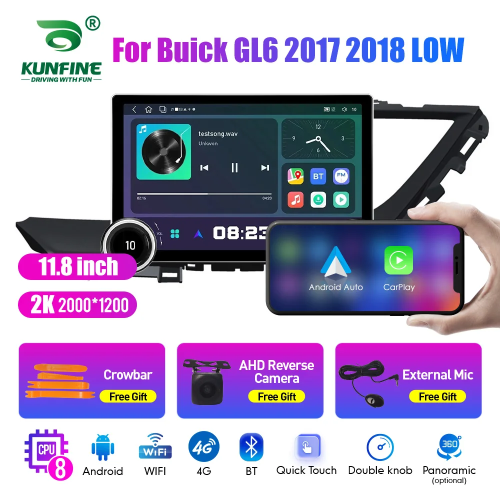 11.8 Inch 2K Double Knobs 2 Din Car Radio For Honda Gl6 2017-2018 Car Radio DVD Multimedia Video Player Android Auto Carplay
11.8 Inch 2K Double Knobs 2 Din Car Radio For Honda Gl6 2017-2018 Car Radio DVD Multimedia Video Player Android Auto Carplay