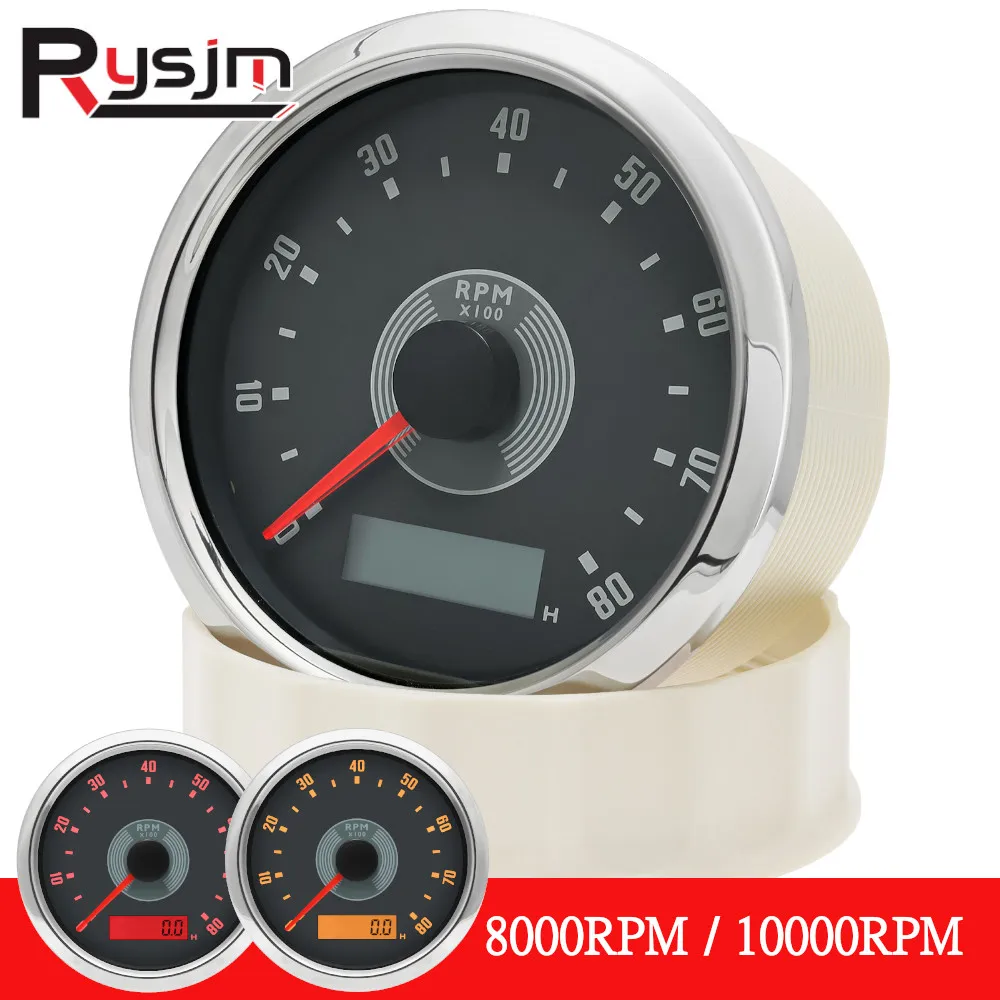 85 мм тахометр 8000 об/мин 10000 об/мин тахометр с красной/желтой подсветкой ретро-указатель для стайлинга измеритель оборотов для морской лодки, автомобиля, грузовика
85 мм тахометр 8000 об/мин 10000 об/мин тахометр с красной/желтой подсветкой ретро-указатель для стайлинга измеритель оборотов для морской лодки, автомобиля, грузовика