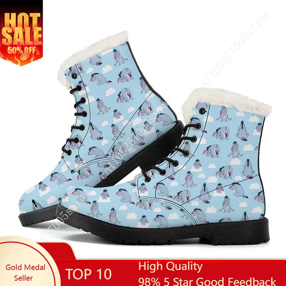 Disney Winnie the Pooh Eeyore Plush Keep Warm Boots Mens Womens Winter Outdoor Hiking Snow Boots
Disney Winnie the Pooh Eeyore Plush Keep Warm Boots Mens Womens Winter Outdoor Hiking Snow Boots