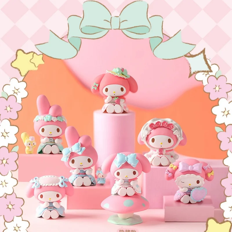 Miniso Mymelody Secret Forest Tea Party Blind Box Figurine Adorable Desktop Decoration Vinyl Face Collectible Toy
Miniso Mymelody Secret Forest Tea Party Blind Box Figurine Adorable Desktop Decoration Vinyl Face Collectible Toy