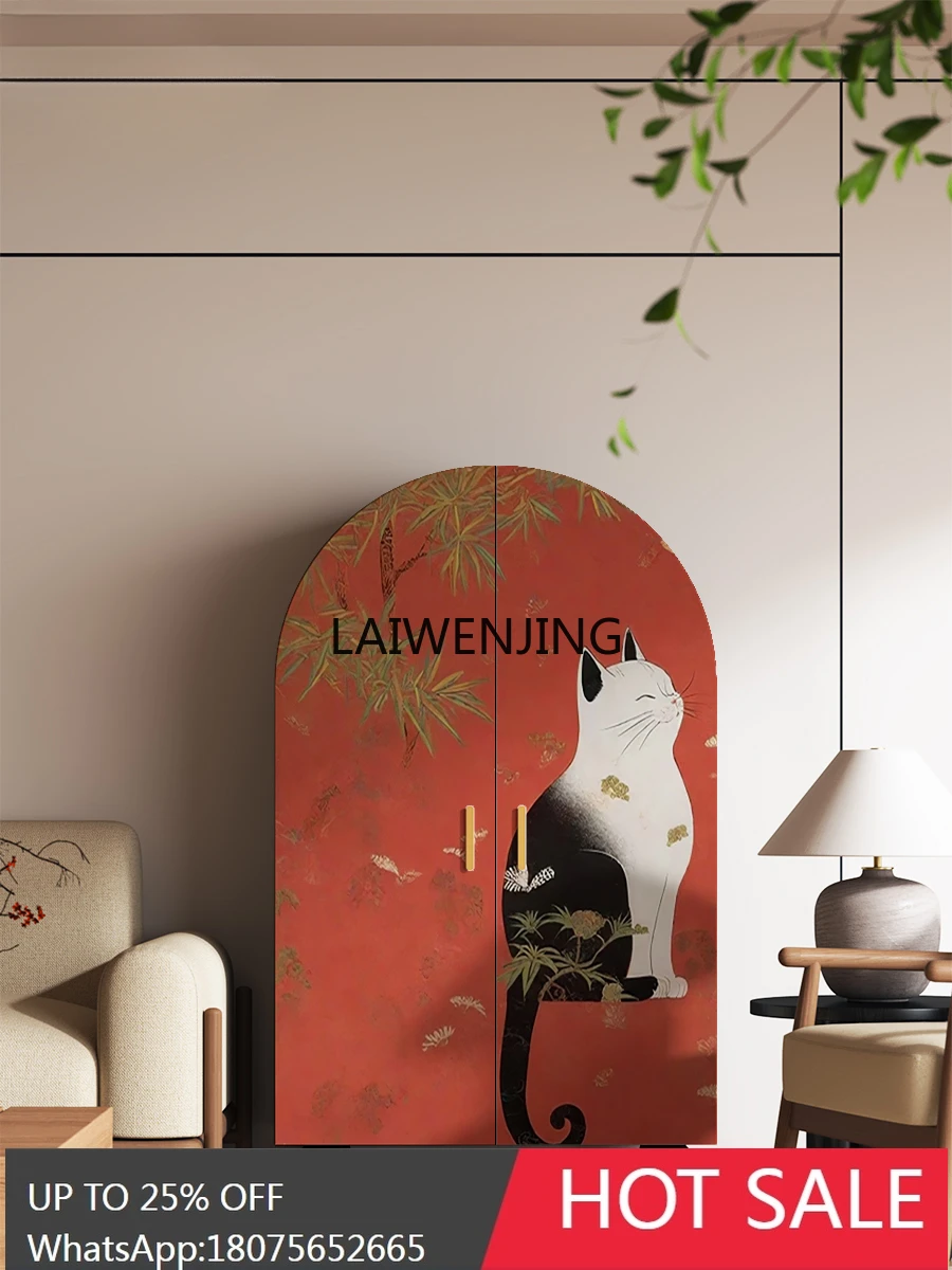 MJY cat leaf picture living room free installation solid wood home storage door cabinet
MJY cat leaf picture living room free installation solid wood home storage door cabinet