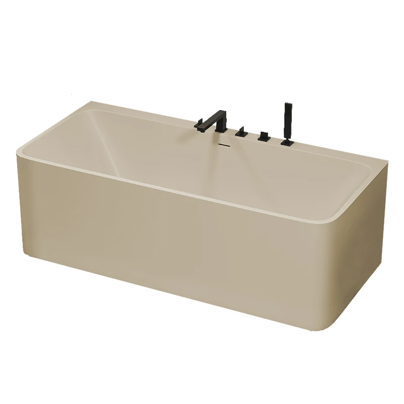 Net Forest Milk Coffee Rectangle Integrated Forming Artificial Qimei Stone Home Hotel B & B Double Bathtub Bath
Net Forest Milk Coffee Rectangle Integrated Forming Artificial Qimei Stone Home Hotel B & B Double Bathtub Bath