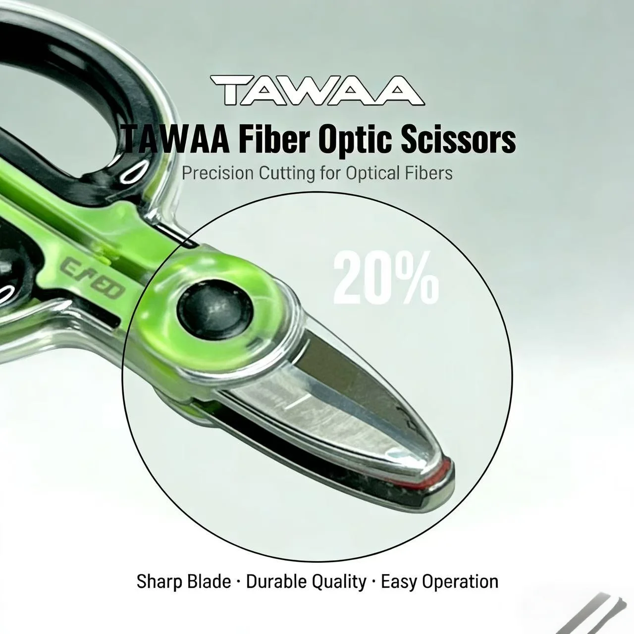 Ножницы TAWAA KS-K2 для оптоволокна, кевларовые, из нержавеющей стали, подходят для различных видов оптоволокна
Ножницы TAWAA KS-K2 для оптоволокна, кевларовые, из нержавеющей стали, подходят для различных видов оптоволокна