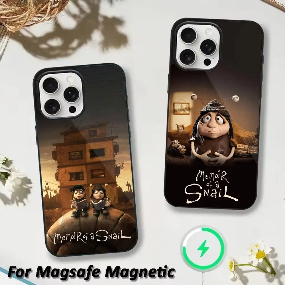 M-Memoir of a S-Snail Phone Case For iPhone 17,16,15,14,13,12,Plus,Pro,Max for Magsafe Magnetic Wireless Charging
M-Memoir of a S-Snail Phone Case For iPhone 17,16,15,14,13,12,Plus,Pro,Max for Magsafe Magnetic Wireless Charging